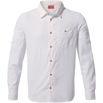 Abbigliamento Uomo Camicie maniche lunghe Craghoppers  Bianco