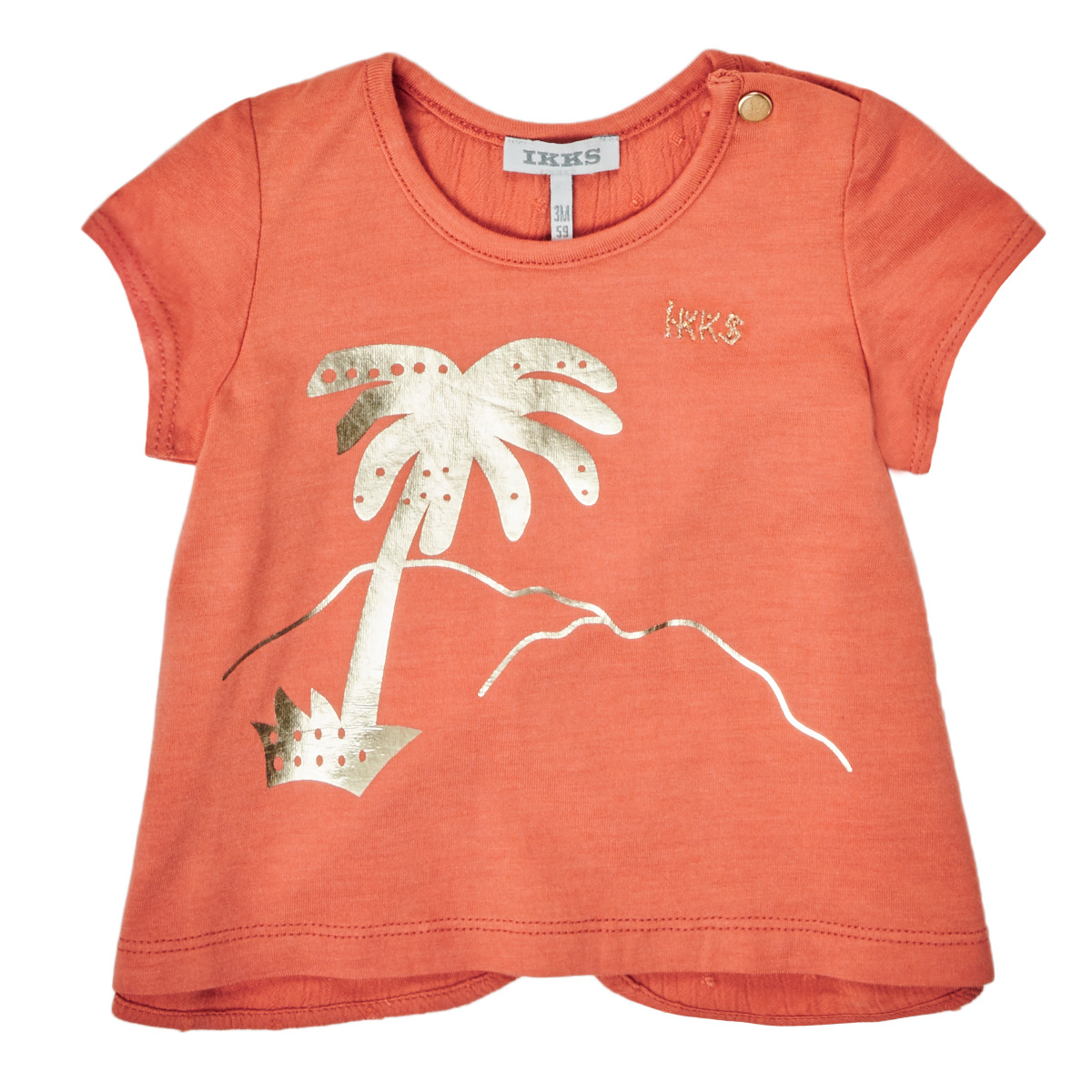 Abbigliamento Bambina T-shirt maniche corte Ikks XS10080-67 Arancio