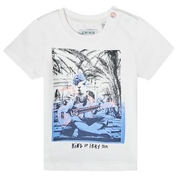 Abbigliamento Bambino T-shirt maniche corte Ikks XS10051-19 Bianco