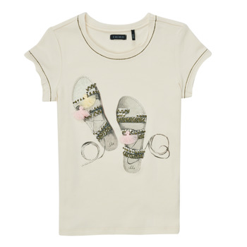 Abbigliamento Bambina T-shirt maniche corte Ikks XS10132-11-C Bianco