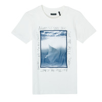 Abbigliamento Bambino T-shirt maniche corte Ikks XS10033-19-J Bianco
