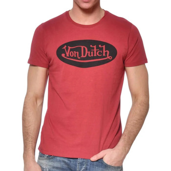 Abbigliamento Uomo T-shirt maniche corte Von Dutch VD/TSC/FRONT Rosso