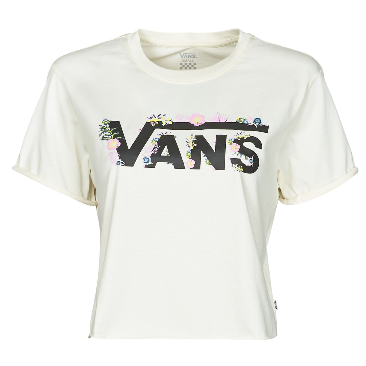Abbigliamento Donna T-shirt maniche corte Vans BLOZZOM ROLL OUT Bianco