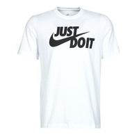 Abbigliamento Uomo T-shirt maniche corte Nike NSTEE JUST DO IT SWOOSH Bianco / Nero