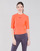 Abbigliamento Donna T-shirt maniche corte Nike NSICN CLSH TOP SS MESH Arancio