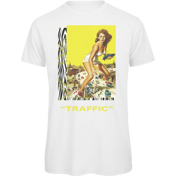 Abbigliamento Donna T-shirt maniche corte Openspace Traffic Bianco
