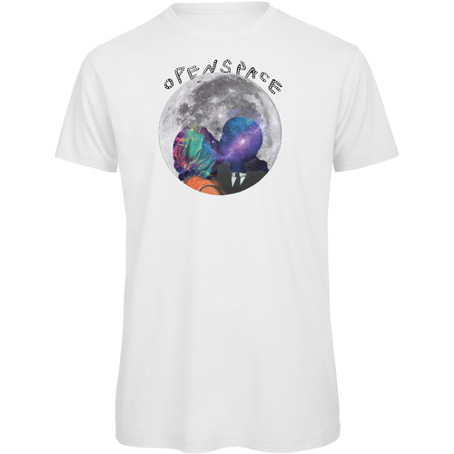 Abbigliamento Donna T-shirt maniche corte Openspace Moon Bianco