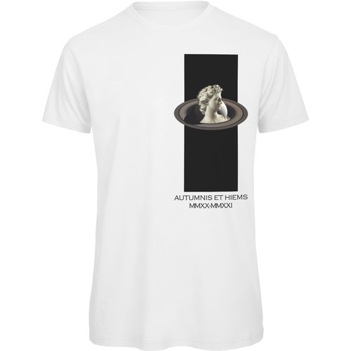 Abbigliamento Uomo T-shirt maniche corte Openspace Bronze042414 Bianco
