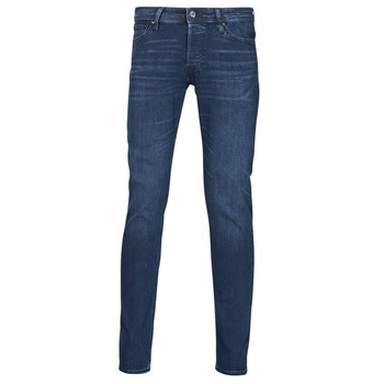 Abbigliamento Uomo Jeans slim Jack & Jones JJIGLENN Blu / Scuro