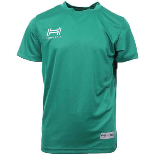Abbigliamento Bambino T-shirt & Polo Hungaria H-15TMJUBA00 Verde