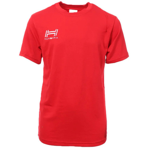 Abbigliamento Unisex bambino T-shirt maniche corte Hungaria H-15TOJYB000 Rosso