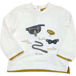 Abbigliamento Unisex bambino T-shirts a maniche lunghe Chicco 09047597000000 Bianco