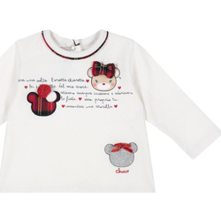 Abbigliamento Unisex bambino T-shirts a maniche lunghe Chicco 09068844000000 Bianco