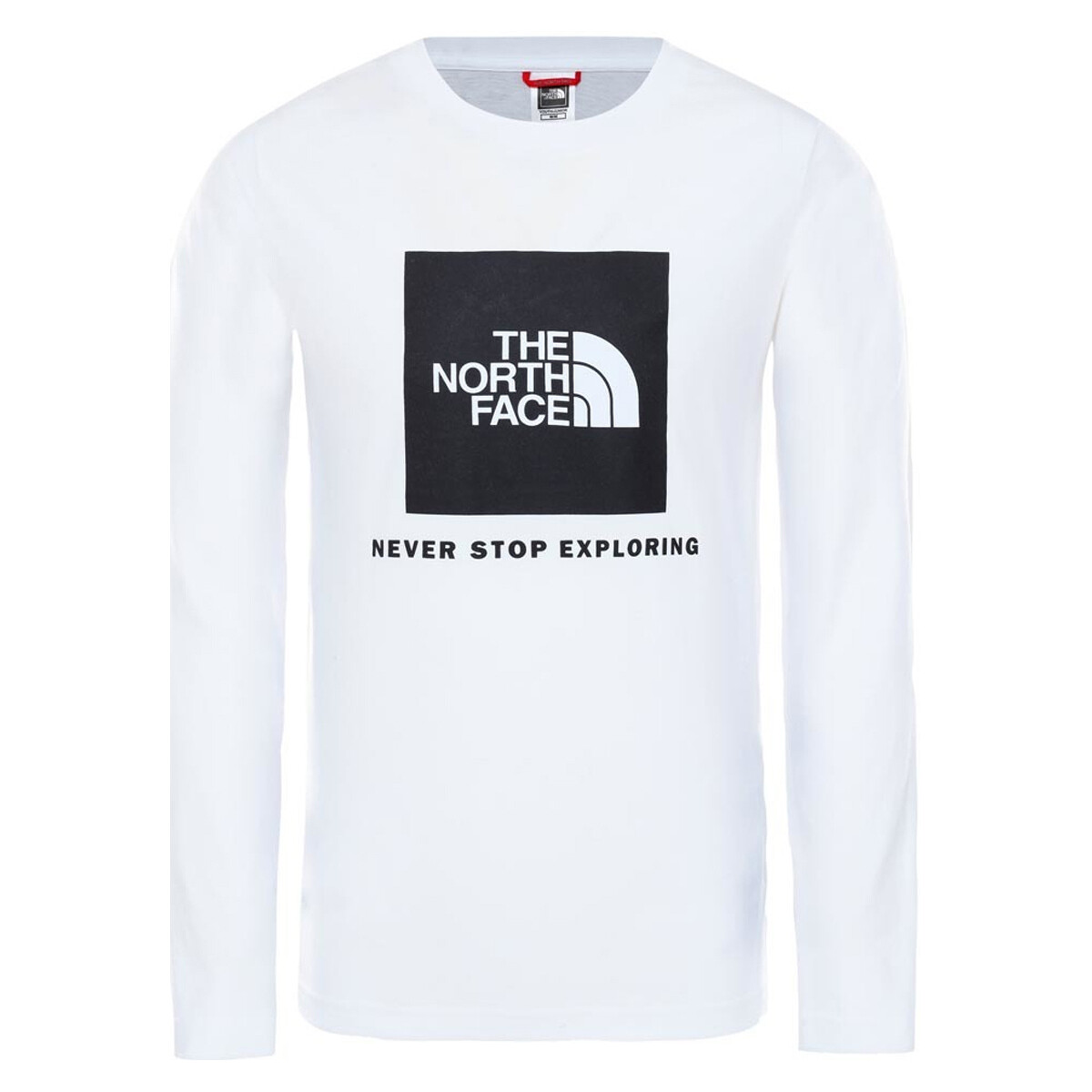 Abbigliamento Unisex bambino T-shirts a maniche lunghe The North Face NF0A4MA6 Bianco