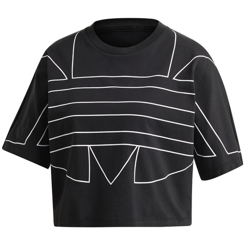 Abbigliamento Donna T-shirt & Polo adidas Originals GD2357 Nero