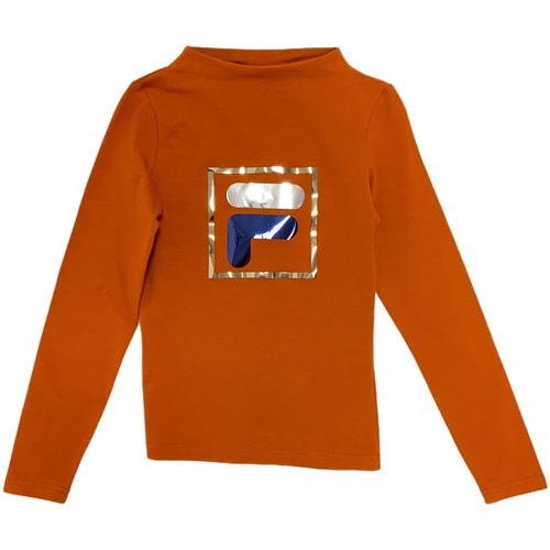 Abbigliamento Unisex bambino T-shirt & Polo Fila 688102 Arancio