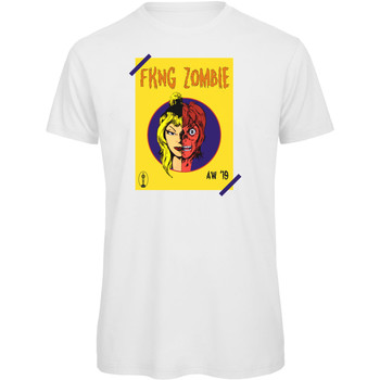 Abbigliamento Uomo T-shirt maniche corte Openspace Fkng Zombie Bianco