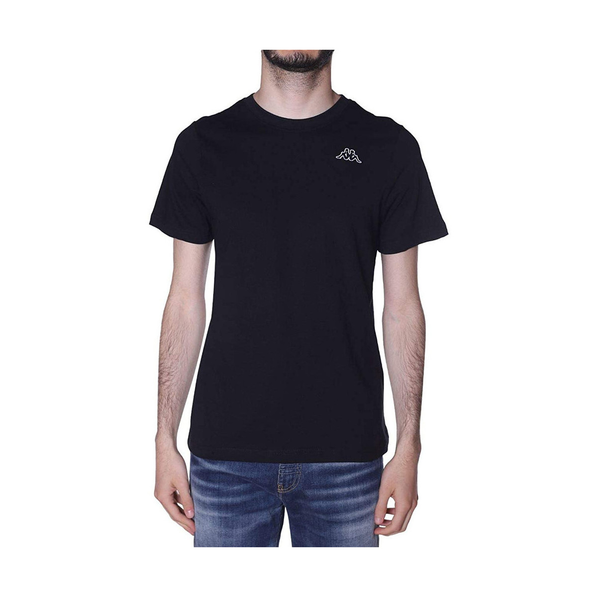 Abbigliamento Uomo T-shirt & Polo Kappa 304J150 Nero