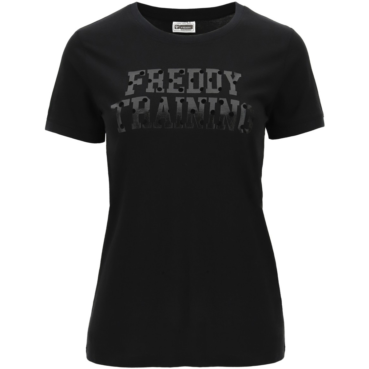 Abbigliamento Donna T-shirt maniche corte Freddy F0WTRT1-N Nero