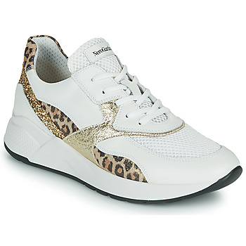 Scarpe Donna Sneakers basse NeroGiardini FIDEL Bianco / Leopard
