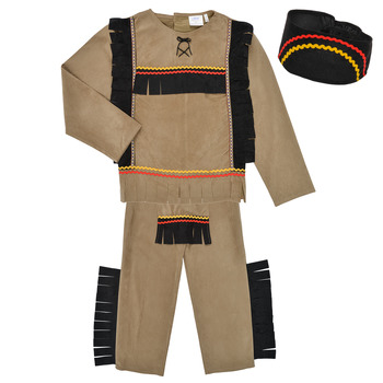Abbigliamento Bambino Travestimento Fun Costumes COSTUME ENFANT INDIEN BIG BEAR Multicolore