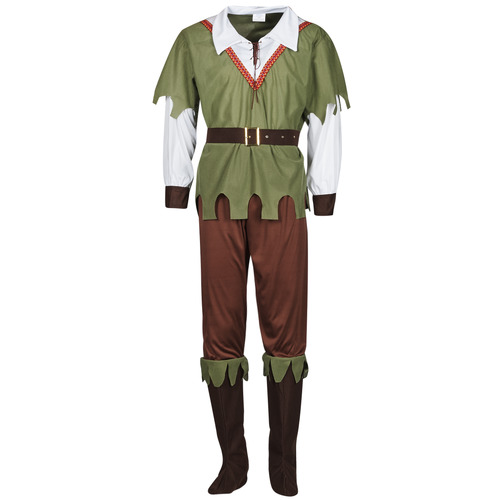 Abbigliamento Uomo Travestimento Fun Costumes COSTUME ADULTE FOREST HUNTER Multicolore