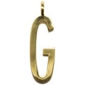 Appendi borse Gum Design  GUM Gianni Chiarini Design  Charm Gold Letter G  GUM9363