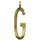 Borse Donna Borse Gum GUM Gianni Chiarini Design  Charm Gold Letter G  GUM9363 Oro