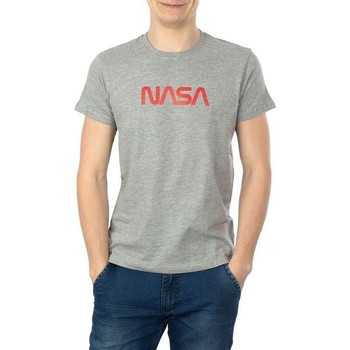 Abbigliamento Uomo T-shirt & Polo Nasa BIG WORM O NECK Grigio