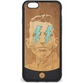 Fodera cellulare Recreate  Cover Wood Lightning Blue iPhone 6s 6 Nero  RCA