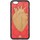 Borse Fodere cellulare Recreate Cover Wood Heart iPhone 6s 6 Rosso  RCAHEART6- Rosso