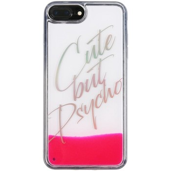 Borse Fodere cellulare Benjamins Cover Cute But Psycho iPhone 8 7 6s 6 Plus Rosa