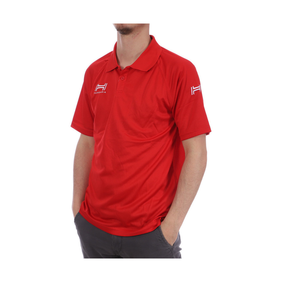 Abbigliamento Uomo Top / T-shirt senza maniche Hungaria H-15TMUXD000 Rosso