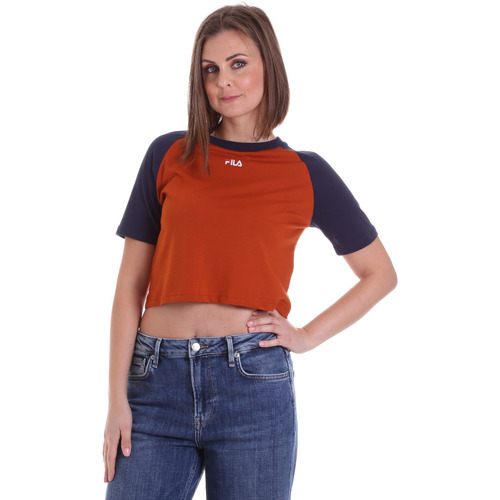 Abbigliamento Donna T-shirt & Polo Fila 687919 Arancio