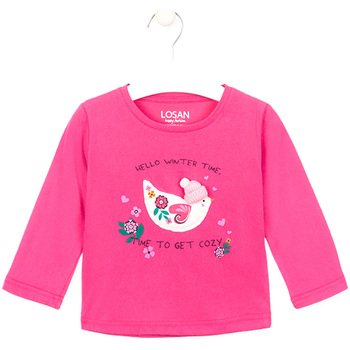 Abbigliamento Unisex bambino T-shirt & Polo Losan 026-1008AL Rosa