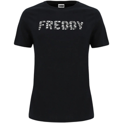 Abbigliamento Donna T-shirt maniche corte Freddy F0WCLT3 Nero