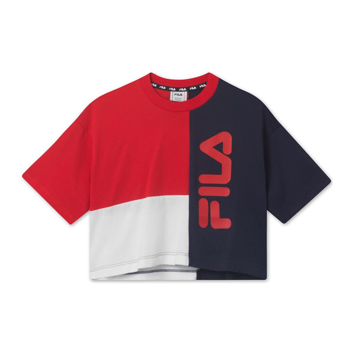 Abbigliamento Unisex bambino T-shirt & Polo Fila 687998 Rosso