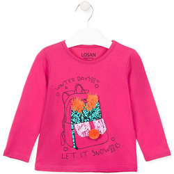 Abbigliamento Unisex bambino T-shirt & Polo Losan 026-1201AL Rosa