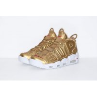 Scarpe Sneakers basse Nike Air Utempo x Supreme Metallic Gold Metallic Gold/White