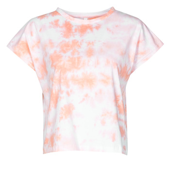Abbigliamento Donna T-shirt maniche corte Yurban ONILA Bianco / Rosa