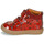 Scarpe Bambina Sneakers alte GBB DOMENA Rosso