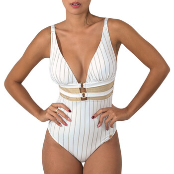 Abbigliamento Donna Costume intero Sun Playa 1804 CHILL BLANC Bianco