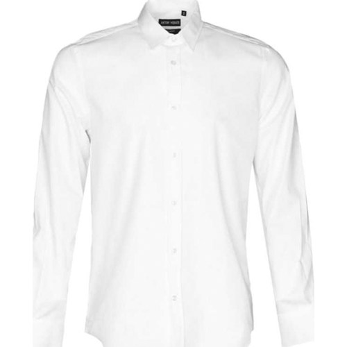 Abbigliamento Uomo Camicie maniche lunghe Antony Morato MMSL00628-FA400079 Bianco