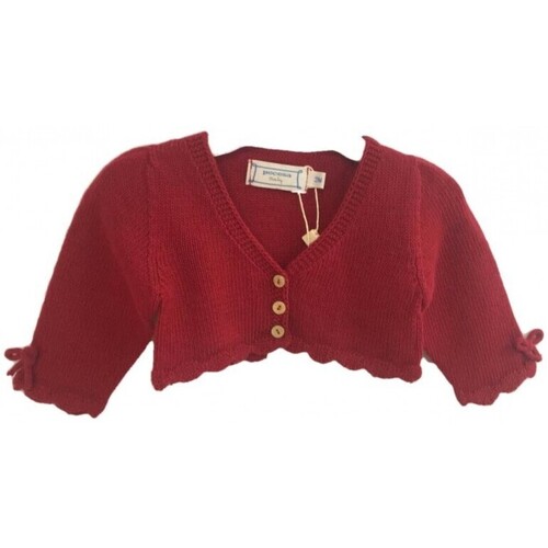 Abbigliamento Cappotti P. Baby 20787-1 Rosso