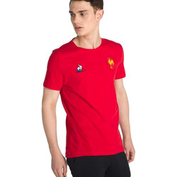 Abbigliamento Uomo T-shirt maniche corte Le Coq Sportif FFR logo Rosso