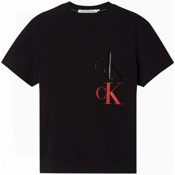 Abbigliamento Uomo T-shirt maniche corte Calvin Klein Jeans Fashion Nero