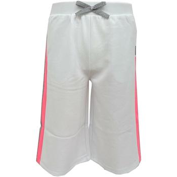 Abbigliamento Bambina Shorts / Bermuda Liu Jo BERMUDA ROSA FLUO Bianco