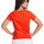 Abbigliamento Donna T-shirt maniche corte Guess Setting stones logo Arancio