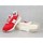 Scarpe Unisex bambino Sneakers basse New Balance 997 Bianco, Rosso