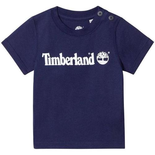 Abbigliamento Bambina T-shirt & Polo Timberland . Blu